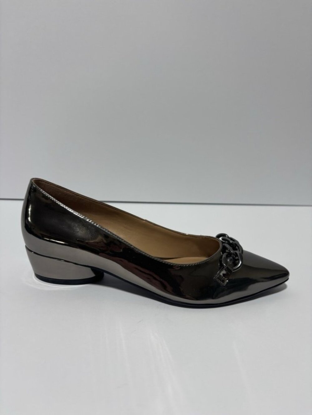 Naturalizer Women’s Becca Pewter Pointed Toe Flats, Size 5.5 M